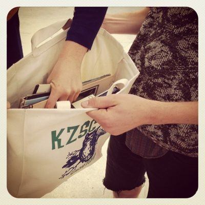 KZSC Music Tote Bag
