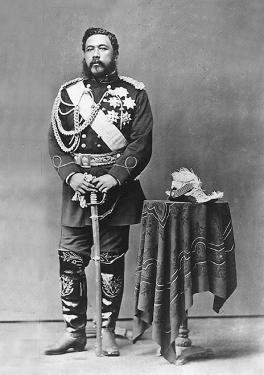 King David Kalakaua Of Hawaii Governed From 1874 - 1891.