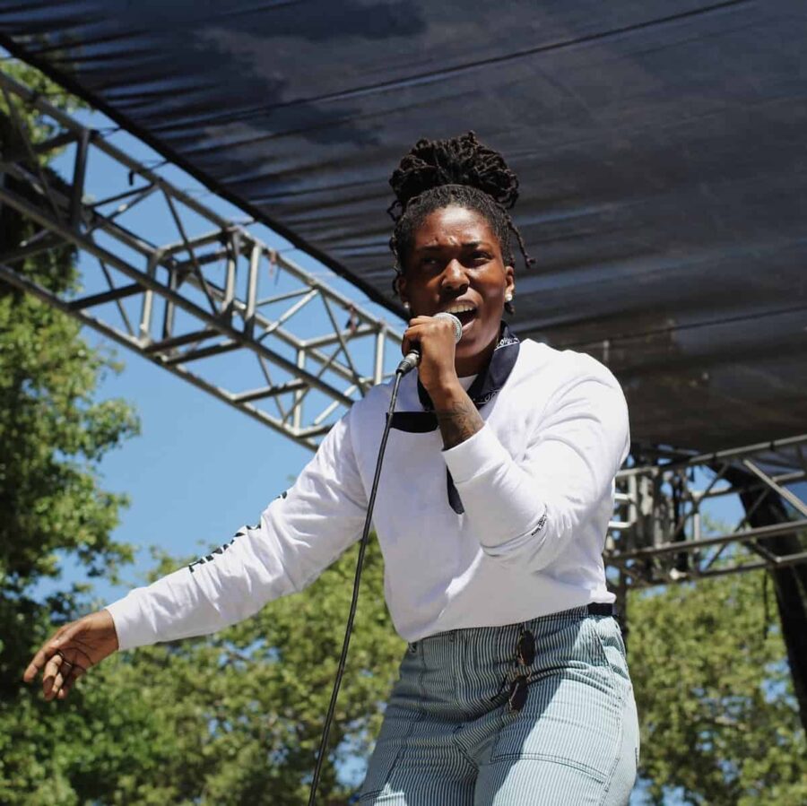 Ivy Sole Rapper On Assignment: Photos From Sol Blume 2019 - Music News | KZSC Santa Cruz