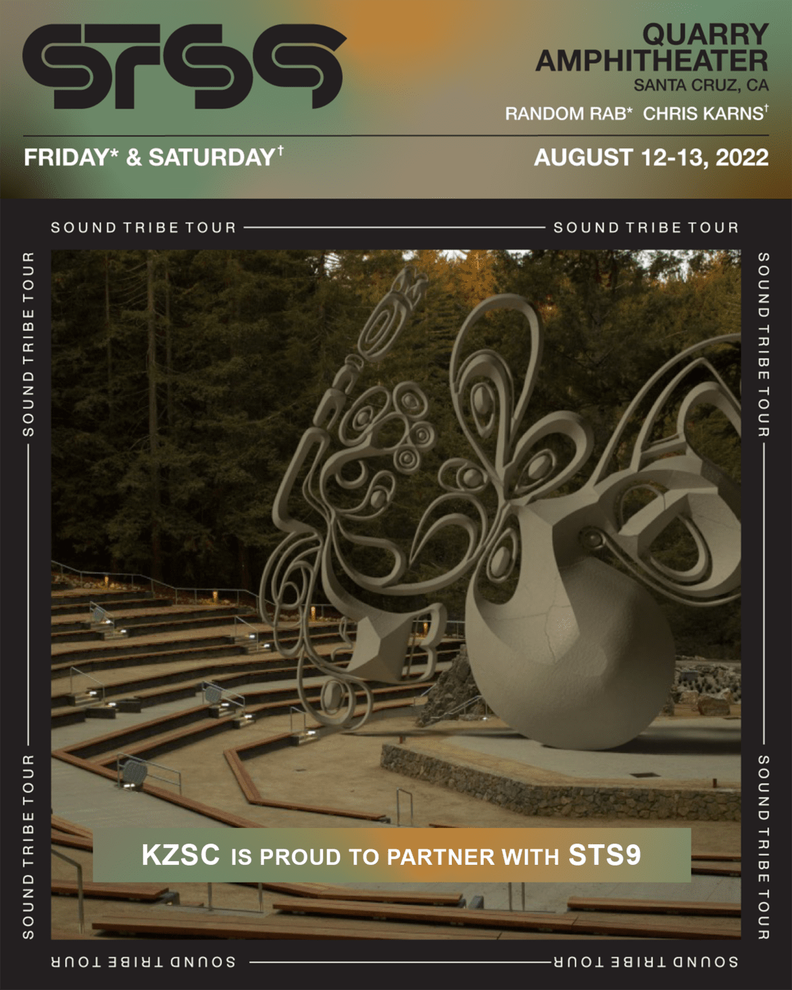 STS9 Concerts At The Quarry Amphitheater August 12th And 13th